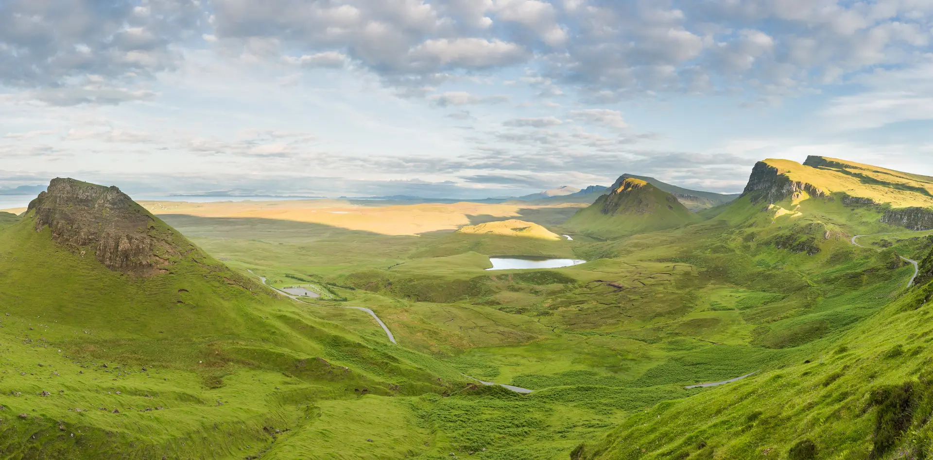 The Quiraing on the Isle of Skye, Scotland